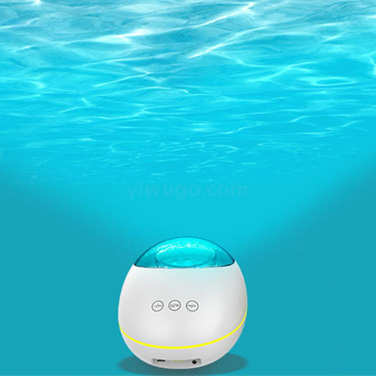 幸运石蓝牙遥控投影灯小夜灯蓝牙音箱浪漫投影灯