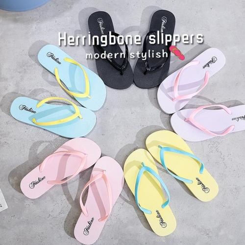 spot supply comfortable casual flip-flops wear-resistant non-slip flip-flops indoor and outdoor sandals beach slippers