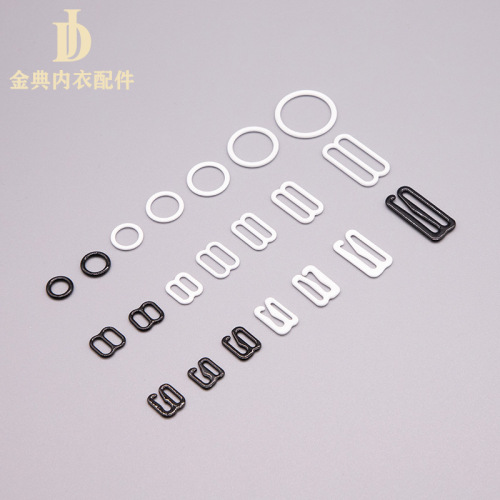 a Large Number of Spot Bra Buckle Environmentally Friendly Alloy Glue Buckle Japanese Buckle Shoulder Strap 089 Buckle Underwear Adjustable Buckle Wholesale