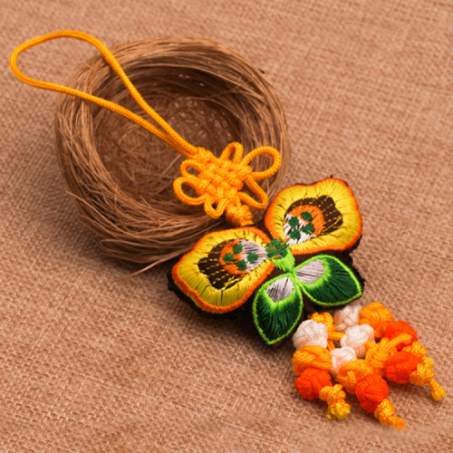 dragon boat festival spring festival sachet embroidered bow sachet chinese knot sachet pendant featured bow pendant