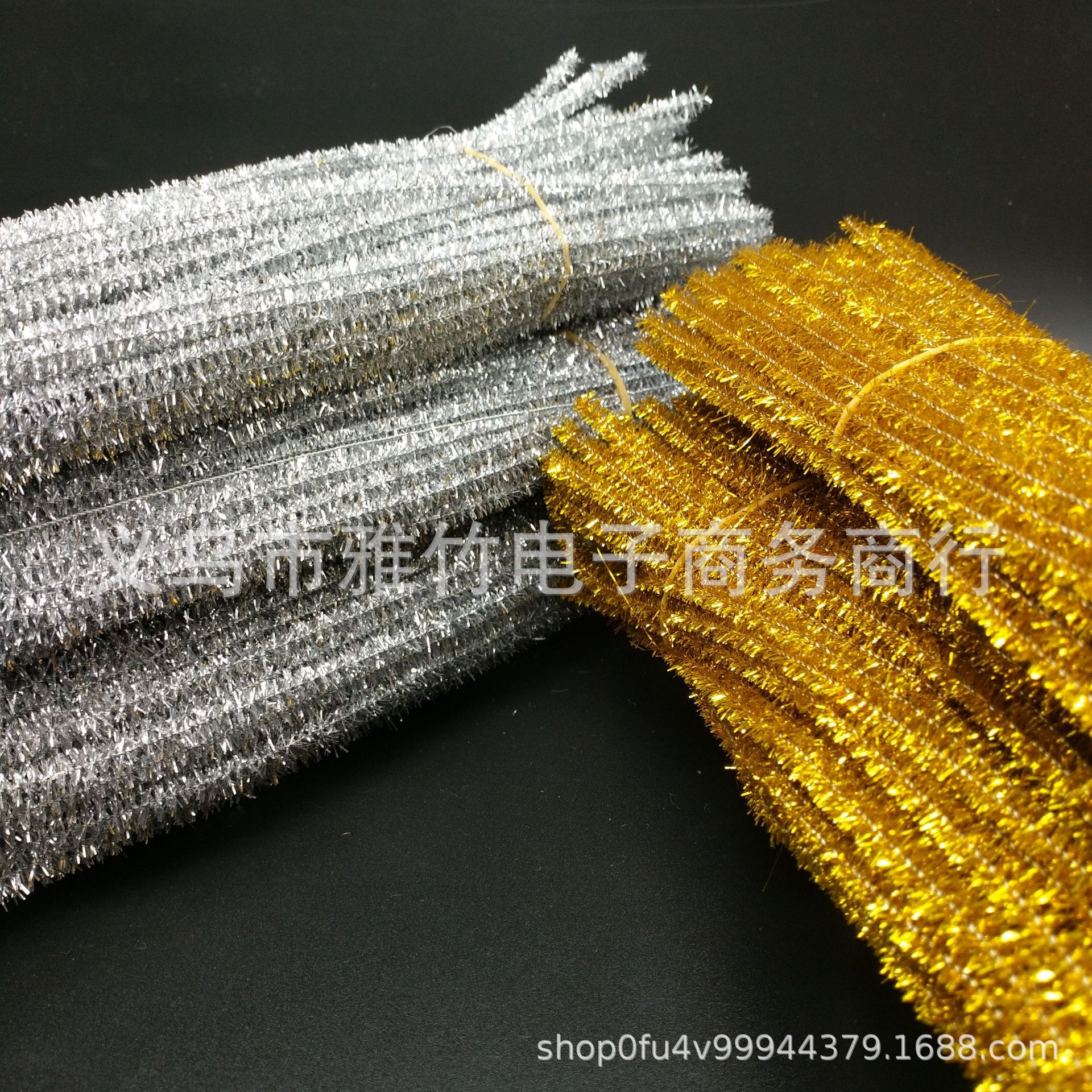 毛条葱条颜色齐全现货混色扭扭棒DIY配件手工玩具配件