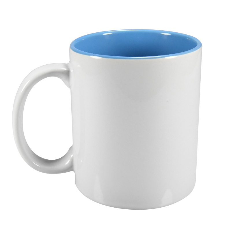 热转印杯子批发涂层杯子批发DIY杯子批发厂家批发内彩热转印杯