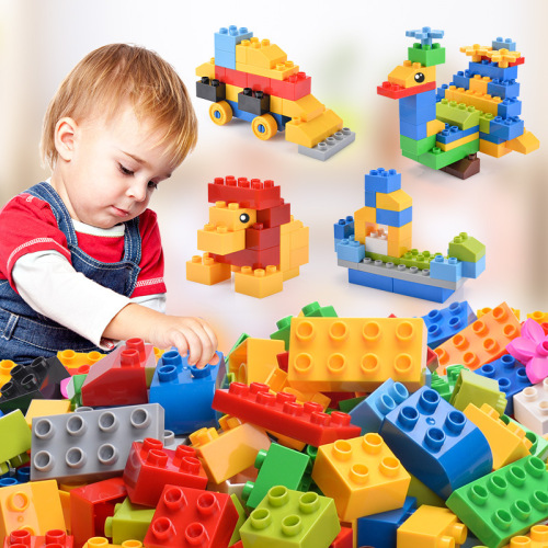 Jule Baby Compatible with Lego Building Blocks Animal Assembling Large Particles Puzzle Children Early Education toy Creative 