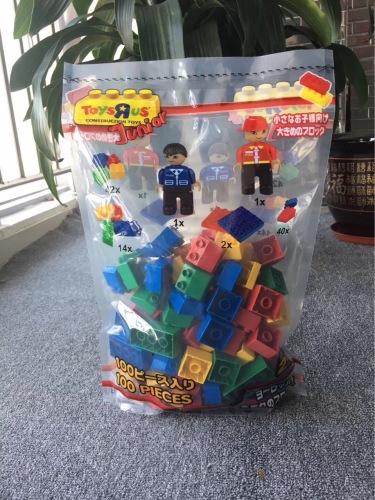 Toys Exported to Japan Anti-Doucheng Bagged Building Blocks 100 Medium Particles Compatible with Lego 