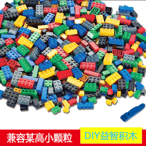 500 small particle building blocks boxed children‘s educational puzzle assembling children‘s free assembling toy parts kindergarten