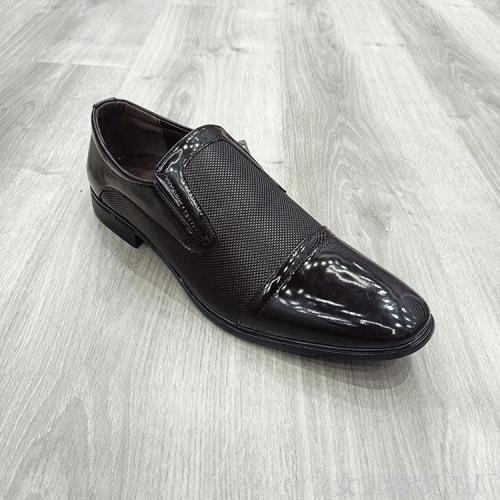 Fashion Stitching PU Upper Flat Non-Slip Handmade Wedding Men‘s Loafers Formal Shoes 2020