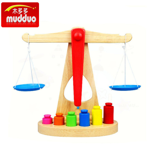 early education wooden toys children‘s weight balance scale educational enlightenment montessori teaching aids fun balance kindergarten teaching aids