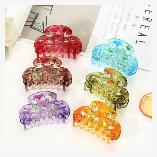 aishang sunshine two yuan ornament wholesale light color ox nose c catch， hair catch， bath catch， claw claw， hairpin claw