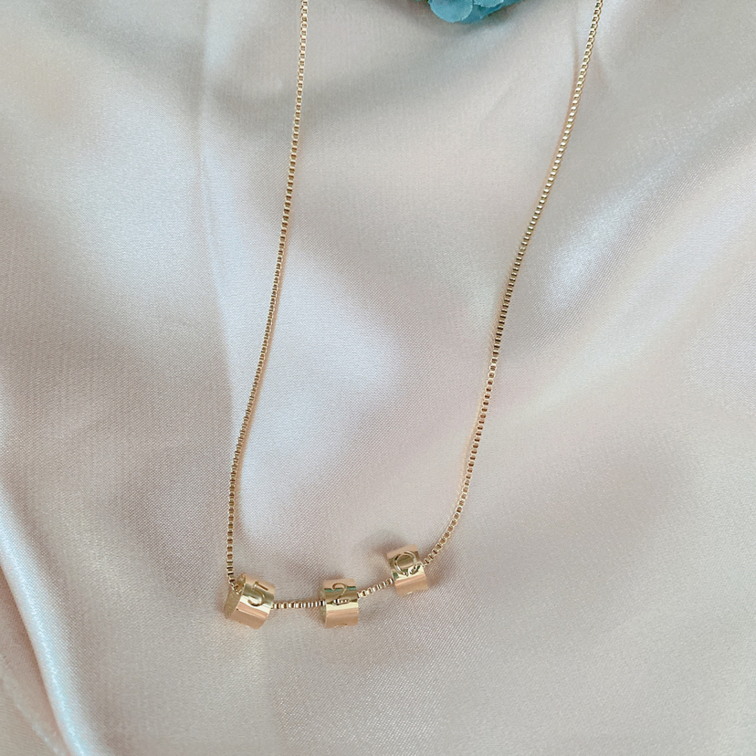 钛钢项链520表白锁骨链复古高级感吊坠ins潮女