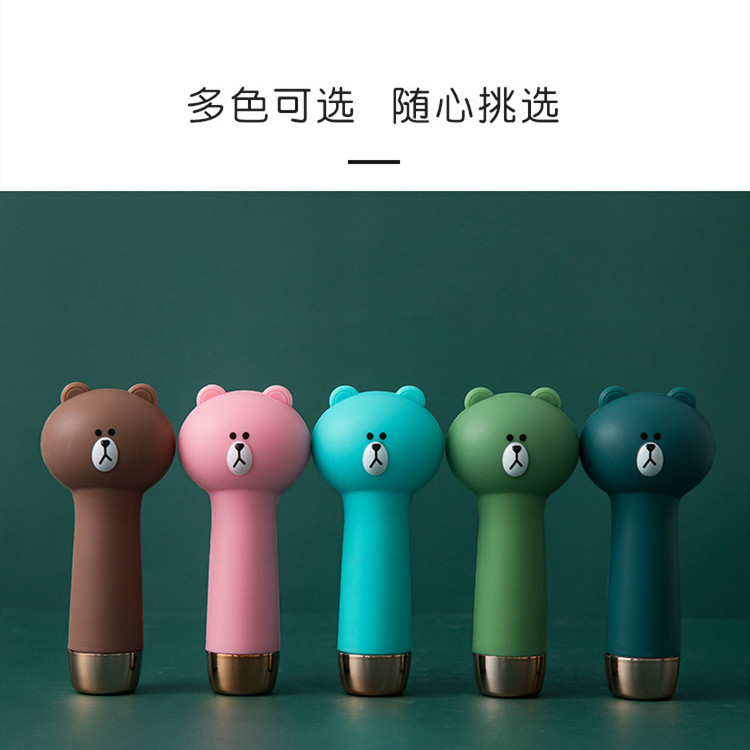 小熊电动硅胶洁面刷去黑头毛孔清洁器洁面仪电池款洁面仪