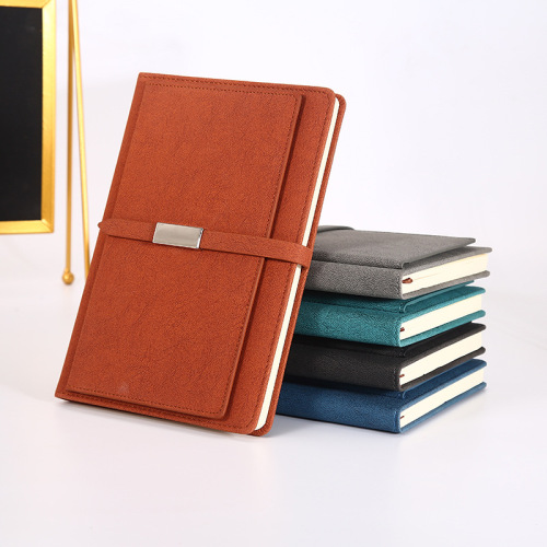 manufacturers popular a5 creative faux leather notepad wholesale business office notebook pack custom logo