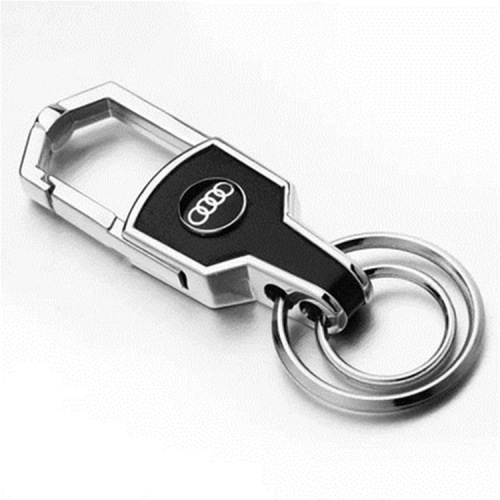 Car Key Chain Modern Volkswagen Benz Audi Metal Handmade Inlay Leather Men‘s Leather Key Chain Taobao Hot Sale 