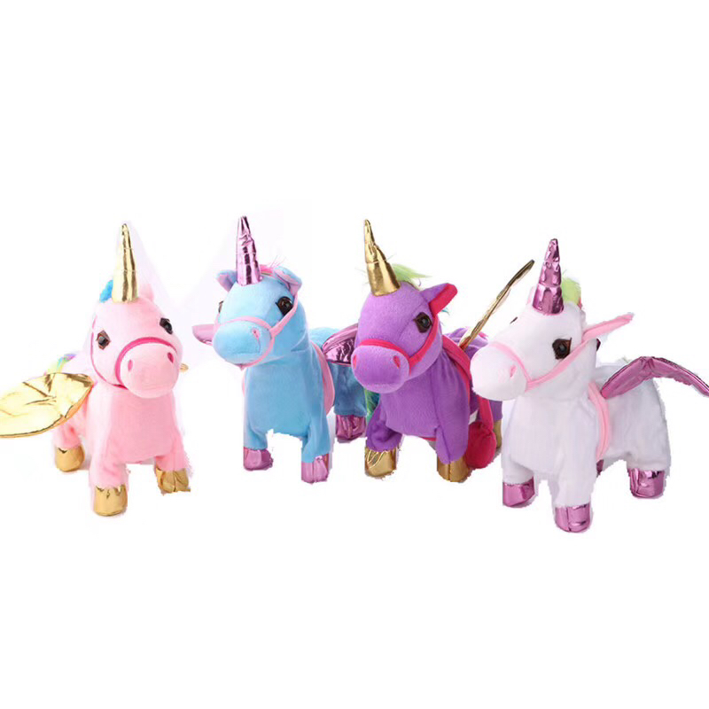 unicorn on leash toy