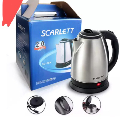 cross-border e-commerce hot-selling product plug-in electric kettle stainless steel electric kettle