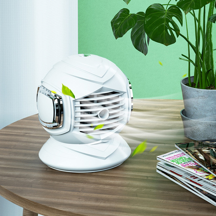 新款冷风机迷你空调USB喷雾风扇加湿便携冰冷降温桌面小空调