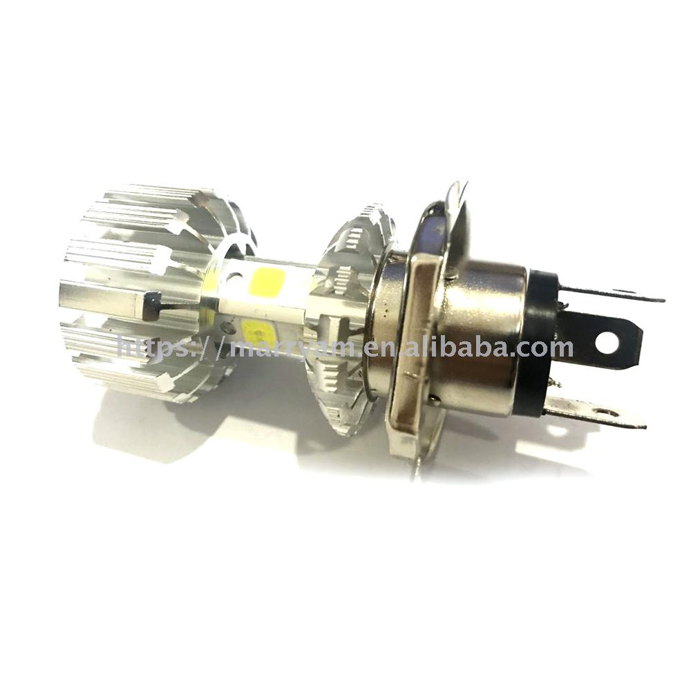 摩托车前大灯摩托车LED灯雾灯机车前照灯强光射灯摩托车改装配件