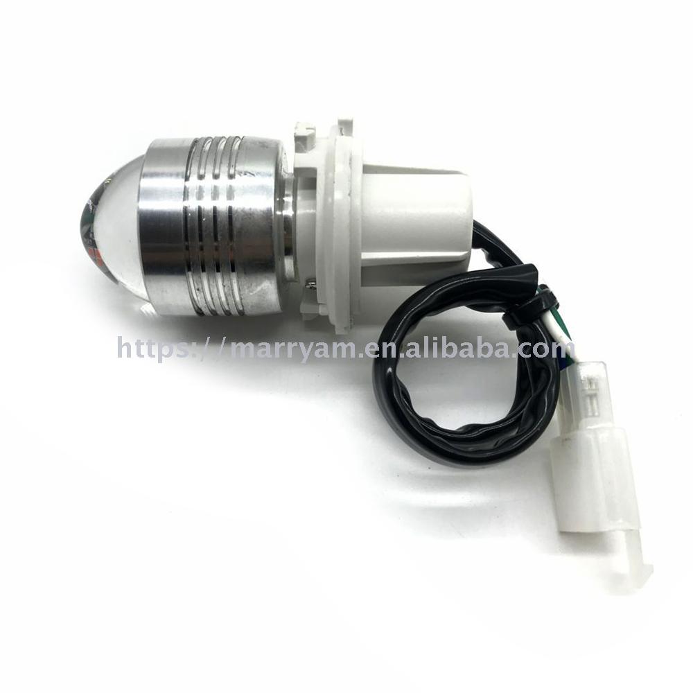 摩托车前大灯摩托车超亮LED灯雾灯机车强光前照灯摩托车改装配件