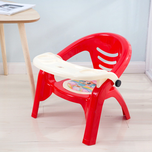 Factory Direct Spot Baby Calling Dining Chair Drop-Resistant and Baffle Infant Seat Music Baby Dining Table and Chair 