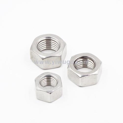 factory direct sales 316 stainless steel screw cap nut hexagon nut nut specifications are complete