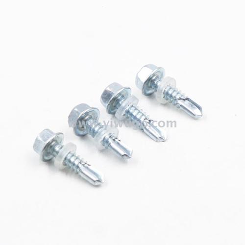 stainless steel outer hexagon drill tail screw washer self drilling dovetail screw fastener
