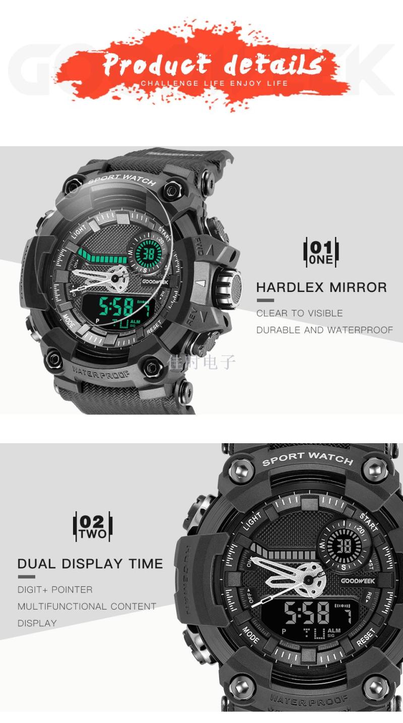 goodweek casio men"s sport watch as stall economy