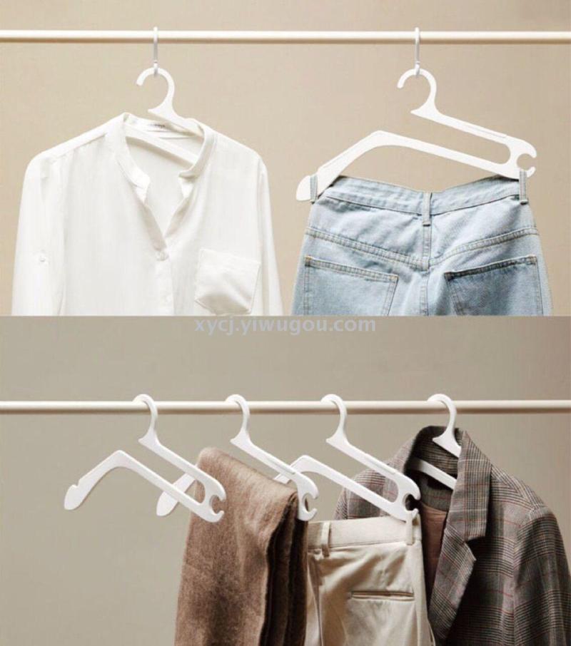 New best-selling anti-slip balcony wardrobe, dry and wet dual-purpose multi-functional clothes hanger, trouser rack and drying rack pic 2