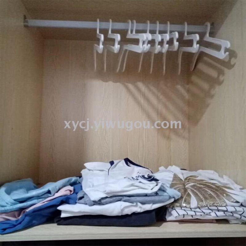 New best-selling anti-slip balcony wardrobe, dry and wet dual-purpose multi-functional clothes hanger, trouser rack and drying rack pic 5