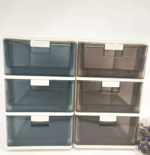 factory wholesale new transparent plastic cabinet storage box drawer storage cabinet storage cabinet