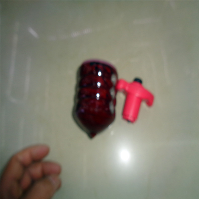 七彩音乐激光发光陀螺LED仿木陀螺旋转闪光陀螺地摊货源厂家直销详情7