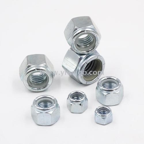 nylon lock nut blocking nut grade 8 grade 10 galvanized fastener