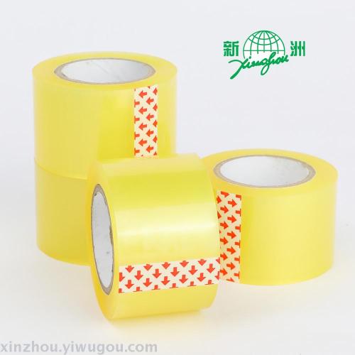 transparent packing tape， stationery adhesive tape， factory direct sales， accept customization