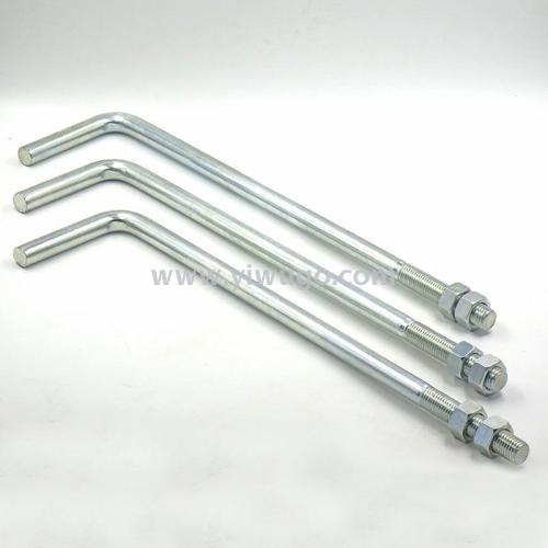 fastener 7-shaped 9-shaped umbrella handle-shaped foot wire can be customized 12-80 anchor bolts of different specifications