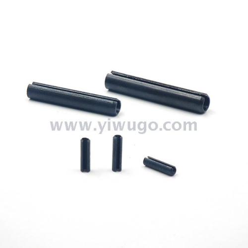 gb879 manganese steel elastic cylindrical pin 65mn opening flexible pin black flexible pin cylindrical pin spring pin