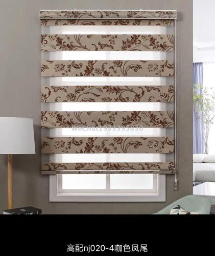 shading soft gauze curtain new jacquard living room bedroom kitchen shutter toilet blinds customized curtain manufacturers