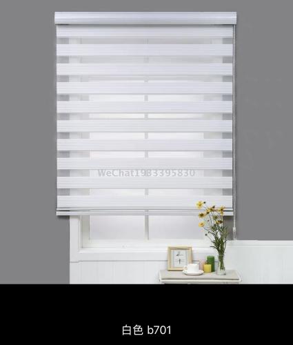 factory wholesale pleated plain soft gauze curtain shading sunshade curtain office curtain living room finished customization