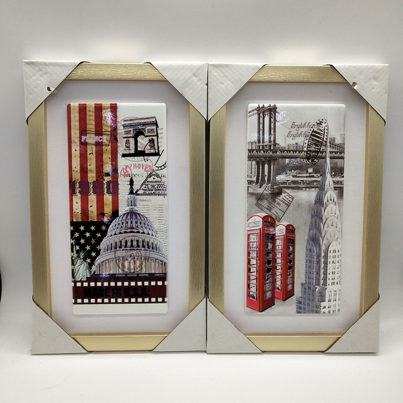 欧美风建筑装饰画画框相框