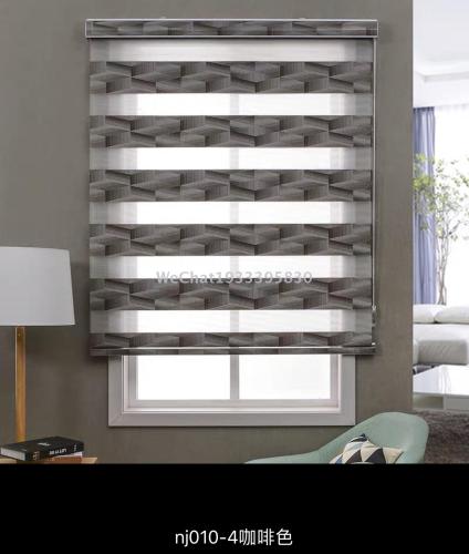 shading soft gauze curtain new jacquard living room bedroom kitchen roller shutter bathroom blinds customized curtains manufacturer