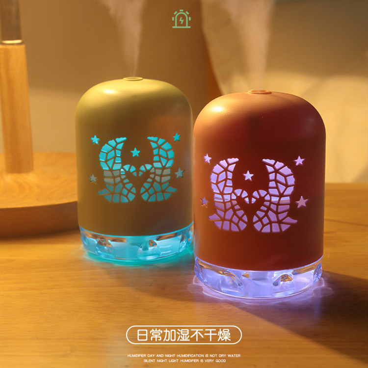 跨境热销天鹅加湿器迷你车载加湿器桌面办公补水器家用床头加湿器
