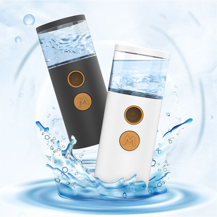 外贸热销创意迷你手持补水仪便携式酒精喷雾仪纳米脸部喷雾补水仪