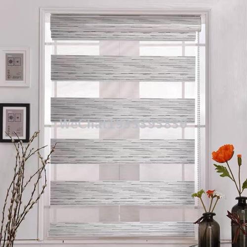 shutter roller shutter soft gauze curtain zebra curtain day and night curtain manufacturer customized living room curtain bathroom curtain finished products