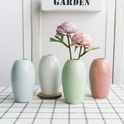 creative home ceramic crafts ceramic vase office desk boutique vase decoration decorative household vases wholesale