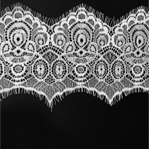 12cm wide spot direct selling popular eyelash lace non-elastic curtain lace diy clothing accessories