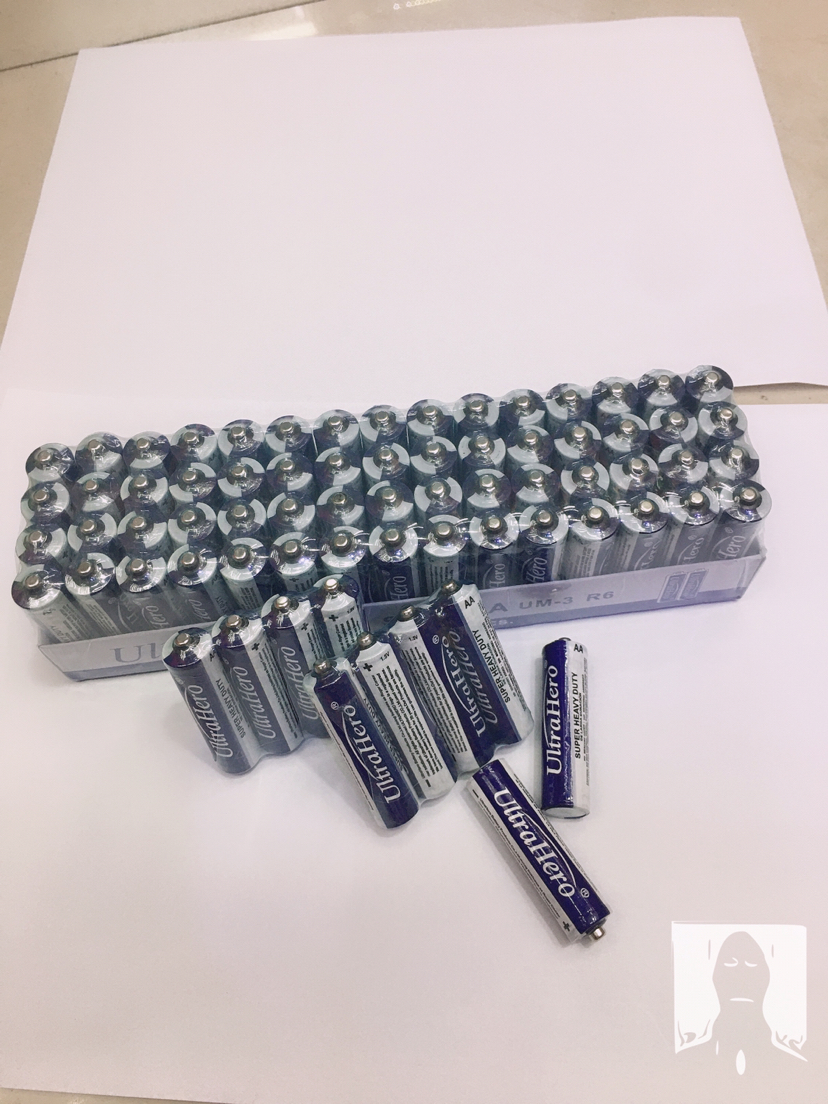 电池5号60节儿童玩具闹钟遥控器1.5V七号碳性普通干电池五号