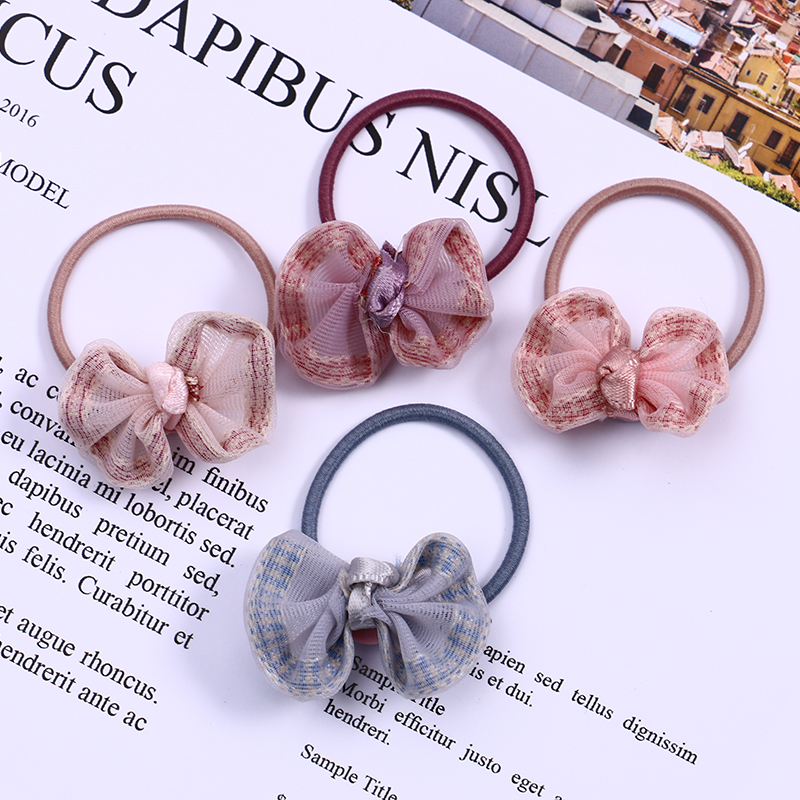 儿童发饰小女孩扎头发皮筋发绳女童花朵发圈韩国公主宝宝头绳头饰