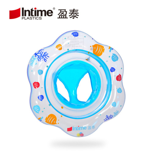 Factory Wholesale Baby Swimming Seat Children Environmental Protection Pvc Inflatable Thickened Swimming Life Buoy Waist Ring