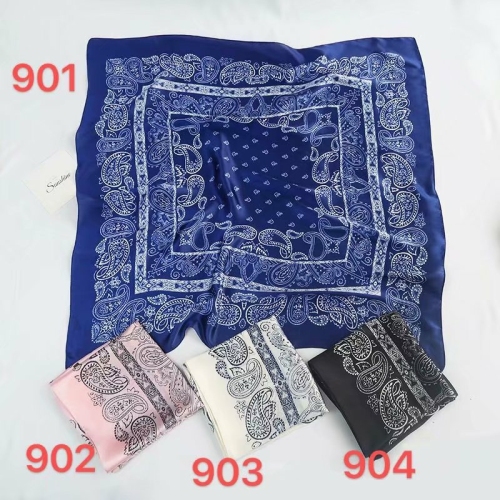 70*70 fashion square towel korean style printed scarf small scarf