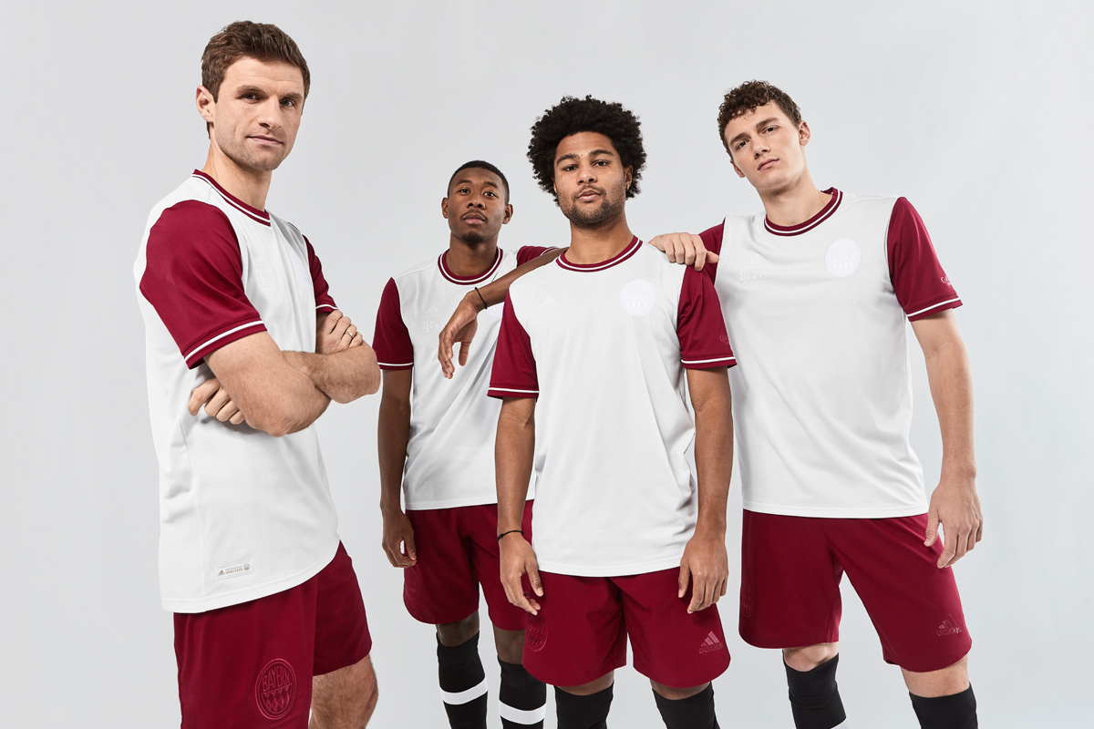 拜仁慕尼黑俱乐部 120 周年纪念球衣比赛运动服训练服成人大童