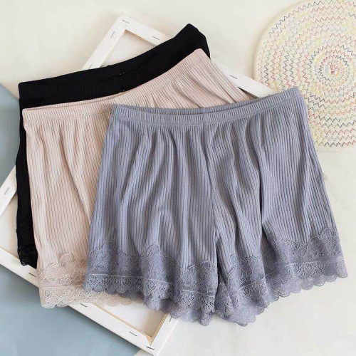 shorts women‘s safety pants wholesale summer low waist cotton thread lace can be worn outside lace anti-exposure safety pants women