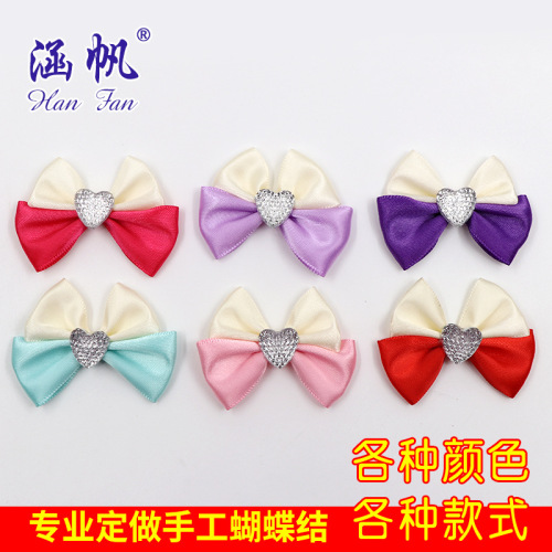 spot wholesale diamond glossy bow tie ribbon bow ribbon bow tie bow tie clothing accessories