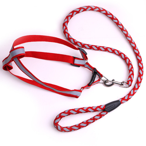 high temperature resistant pet leash elastic drawstring dog leash \nylon webbing + high elastic rubber band wholesale